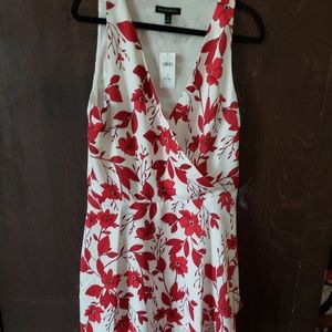 Banana Republic Easter dress! Midi wrap effect